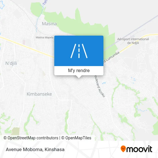 Avenue Moboma plan