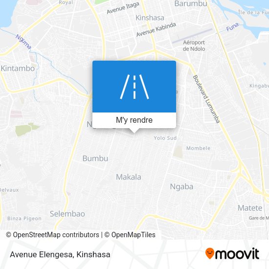 Avenue Elengesa plan