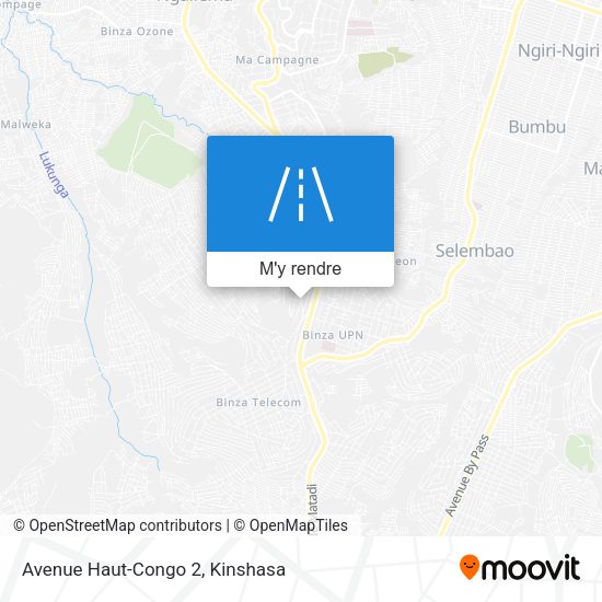 Avenue Haut-Congo 2 plan
