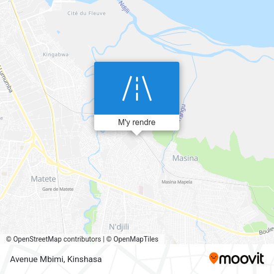 Avenue Mbimi plan