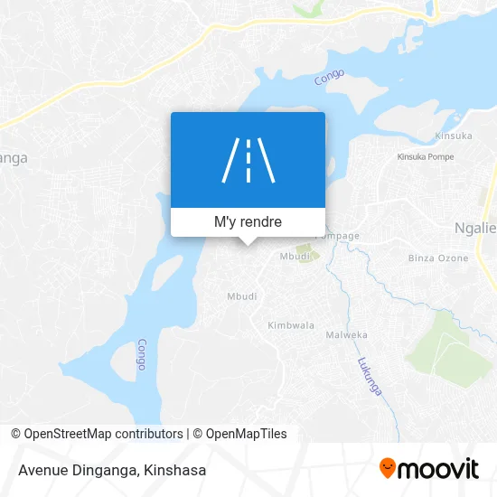 Avenue Dinganga plan