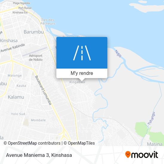 Avenue Maniema 3 plan