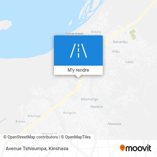 Avenue Tshisumpa plan