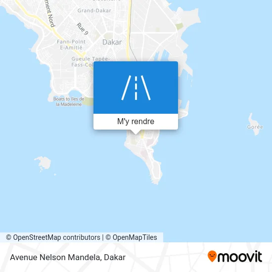 Avenue Nelson Mandela plan