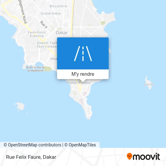 Rue Felix Faure plan