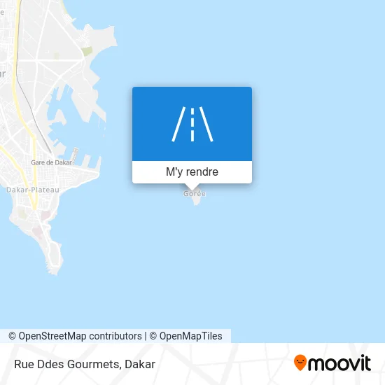 Rue Ddes Gourmets plan