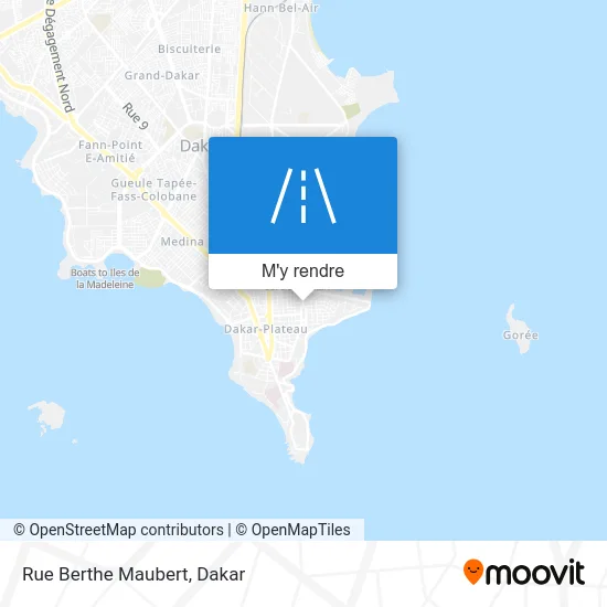 Rue Berthe Maubert plan