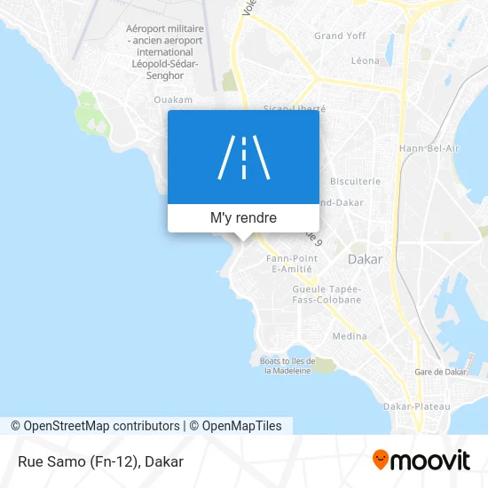 Rue Samo (Fn-12) plan