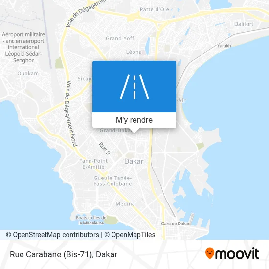 Rue Carabane (Bis-71) plan