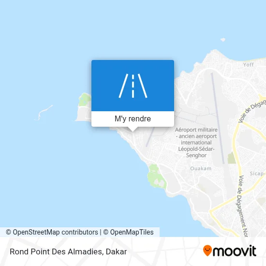 Rond Point Des Almadies plan