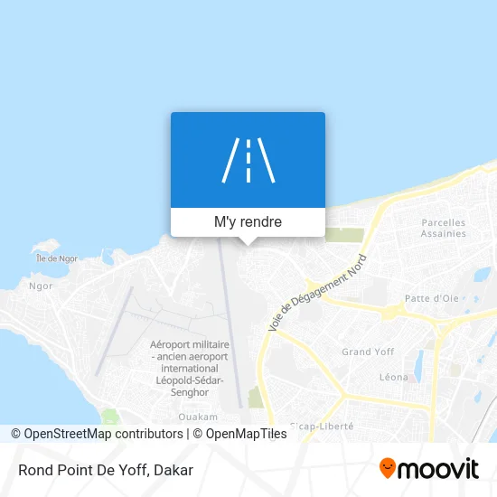 Rond Point De Yoff plan