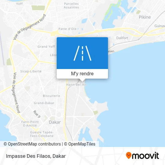 Impasse Des Filaos plan