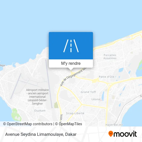 Avenue Seydina Limamoulaye plan