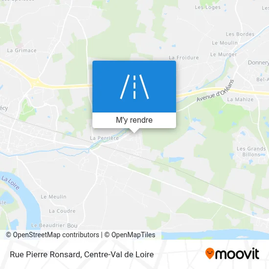 Rue Pierre Ronsard plan