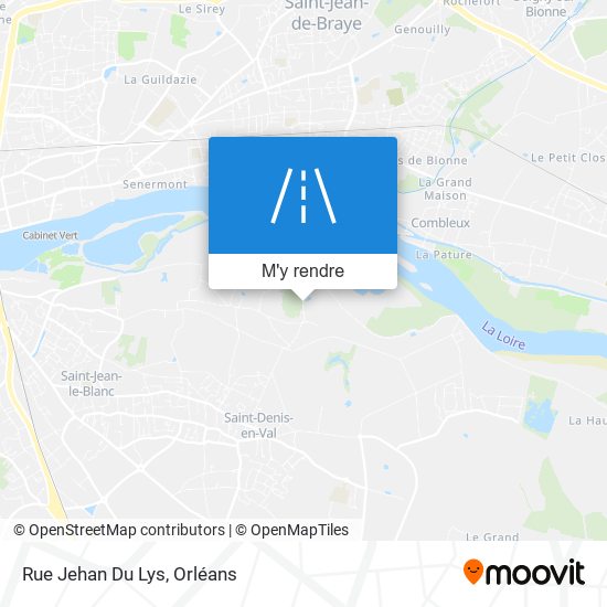 Rue Jehan Du Lys plan