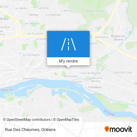 Rue Des Chaumes plan