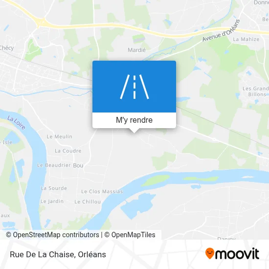 Rue De La Chaise plan