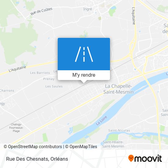 Rue Des Chesnats plan
