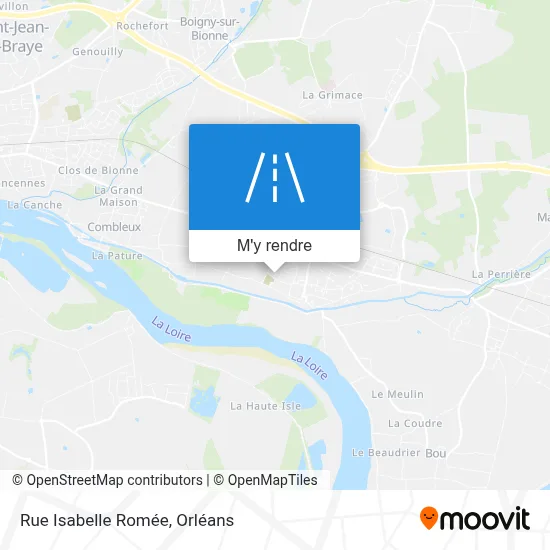 Rue Isabelle Romée plan