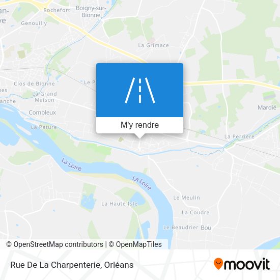 Rue De La Charpenterie plan