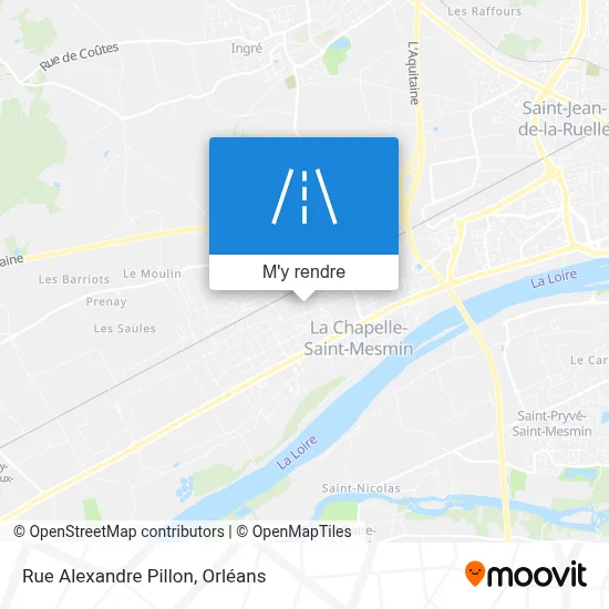 Rue Alexandre Pillon plan