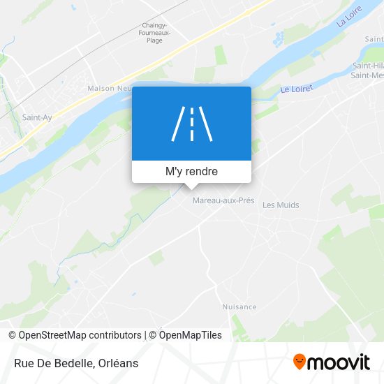 Rue De Bedelle plan