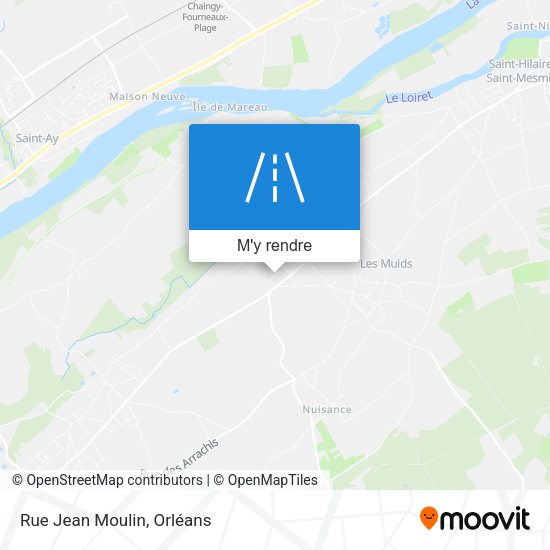 Rue Jean Moulin plan