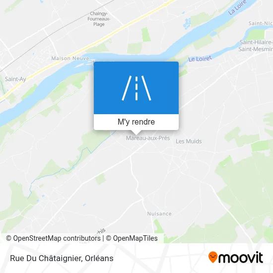 Rue Du Châtaignier plan