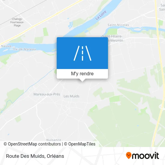 Route Des Muids plan