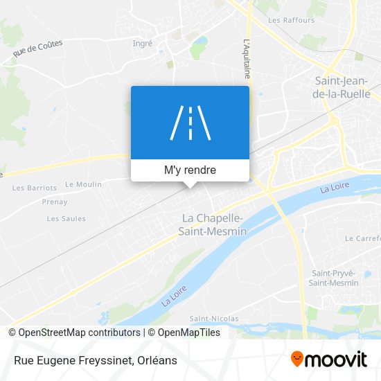 Rue Eugene Freyssinet plan