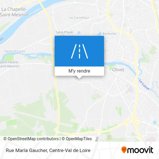 Rue Maria Gaucher plan