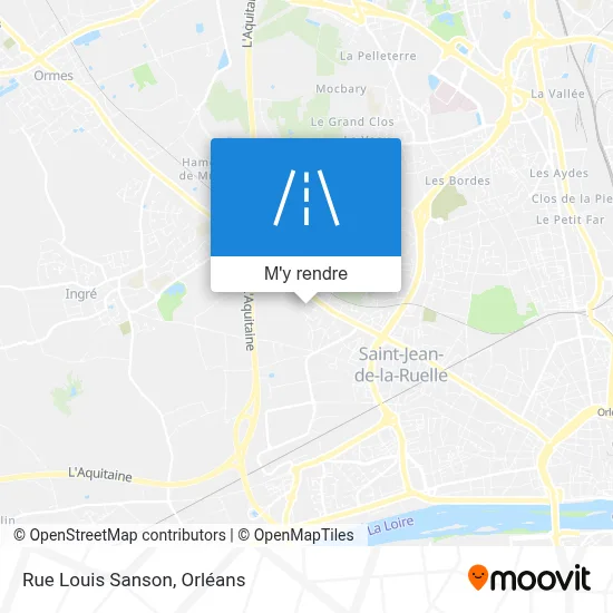 Rue Louis Sanson plan