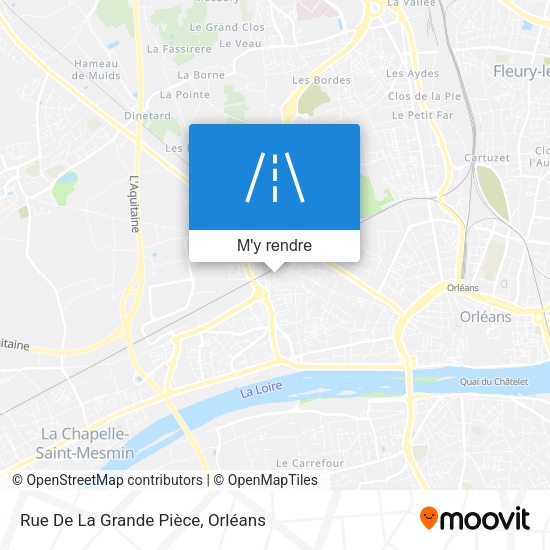 Rue De La Grande Pièce plan
