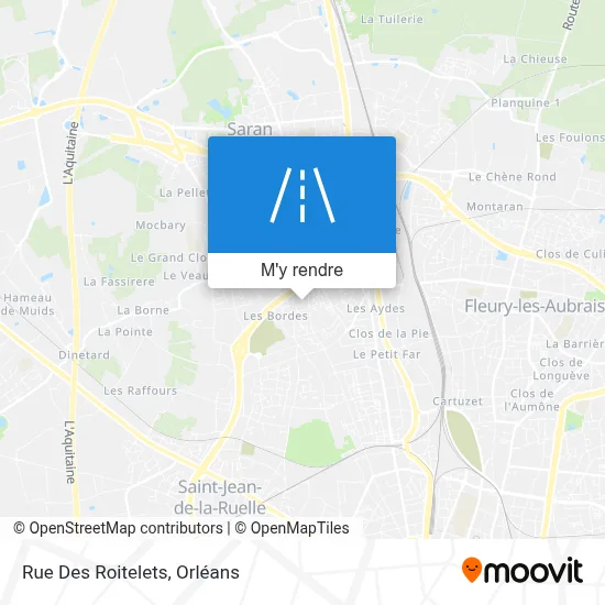 Rue Des Roitelets plan