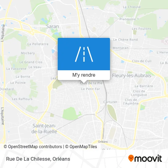 Rue De La Chilesse plan