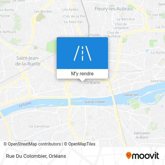 Rue Du Colombier plan