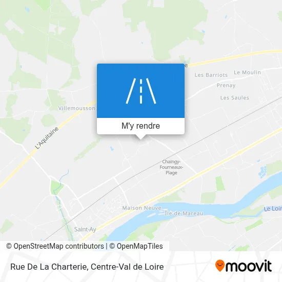 Rue De La Charterie plan