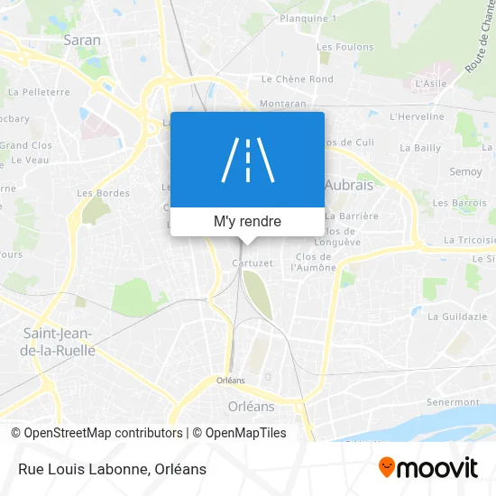 Rue Louis Labonne plan