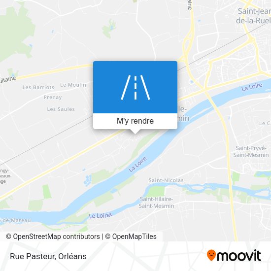 Rue Pasteur plan