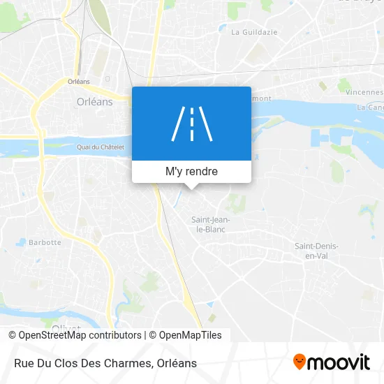 Rue Du Clos Des Charmes plan