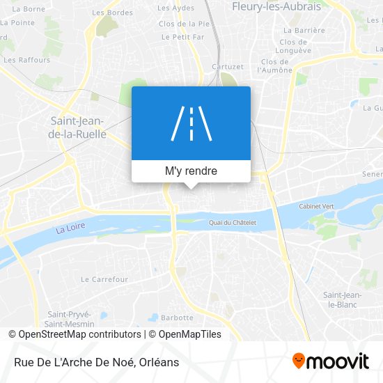 Rue De L'Arche De Noé plan