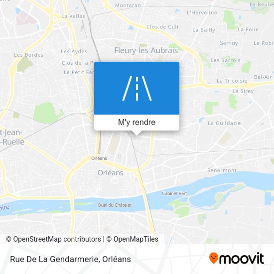 Rue De La Gendarmerie plan