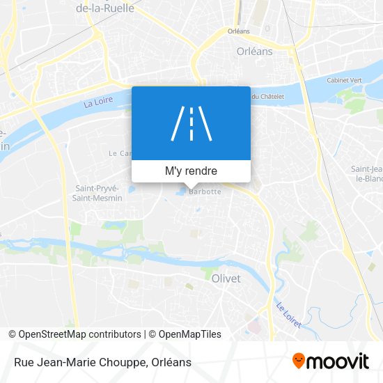 Rue Jean-Marie Chouppe plan