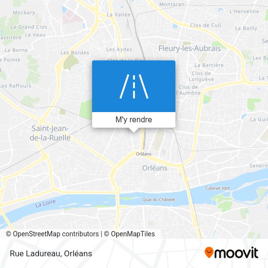 Rue Ladureau plan