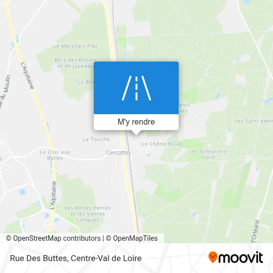 Rue Des Buttes plan