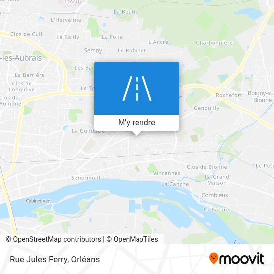 Rue Jules Ferry plan