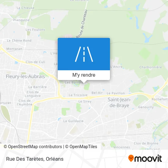 Rue Des Tarètes plan