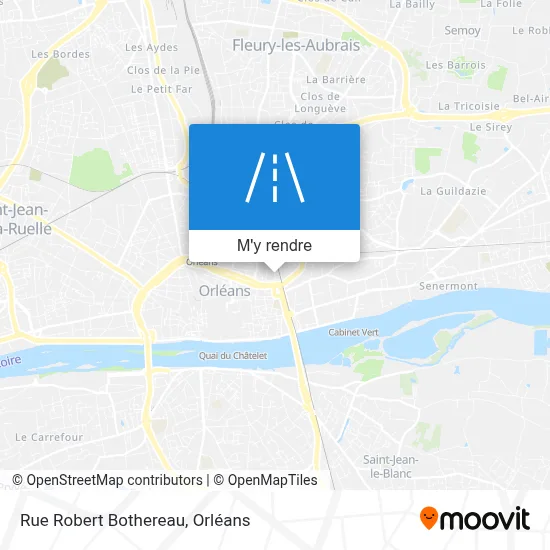 Rue Robert Bothereau plan