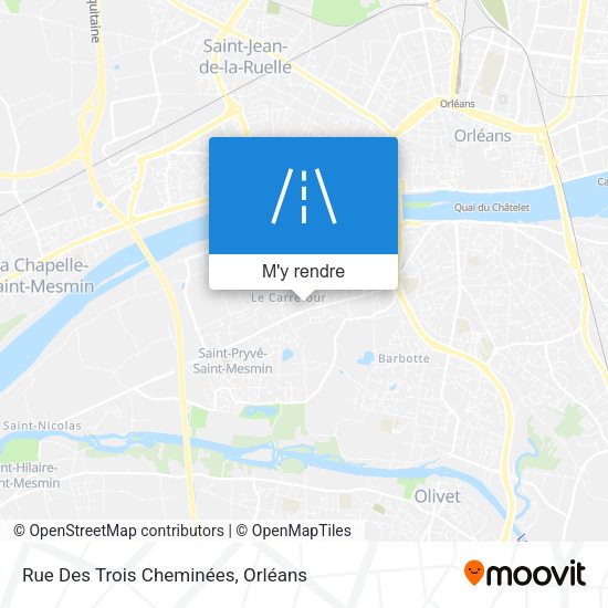 Rue Des Trois Cheminées plan