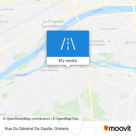 Rue Du Général De Gaulle plan